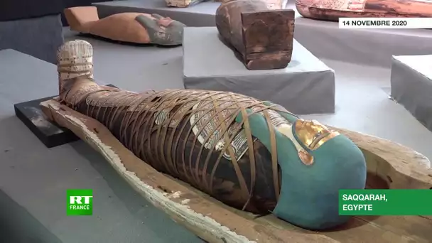 Egypte : découverte d’une centaine de sarcophages intacts vieux de plus de 2 500 ans