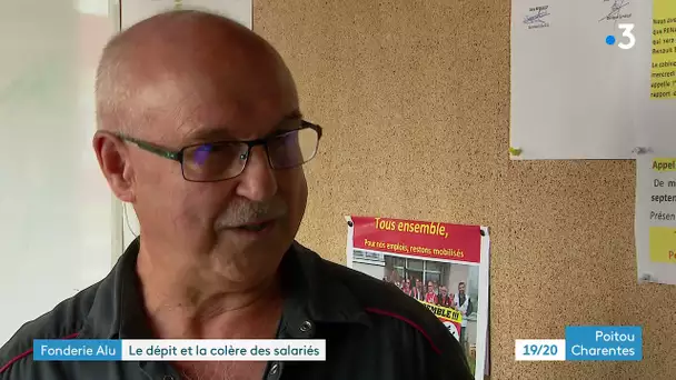Ingrandes-sur-Vienne : le dépit et la colère des salariés des Fonderies du Poitou  Alu