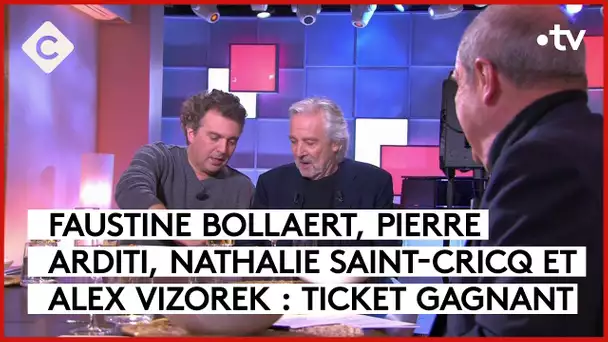 Faustine Bollaert, Pierre Arditi, Nathalie Saint-Cricq et Alex Vizorek - C à vous - 03/11/2023
