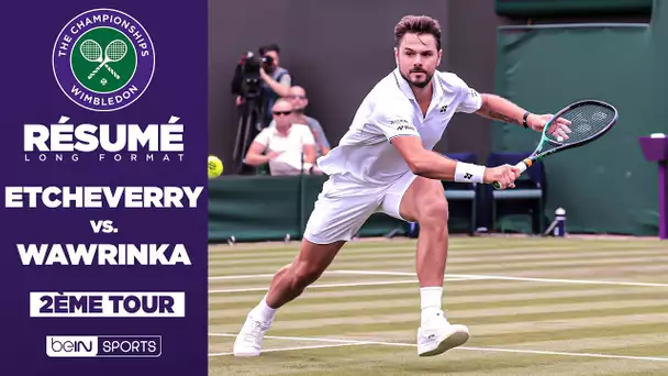 Résumé - Wimbledon : Stan Wawrinka VS Tomas Martin Etcheverry