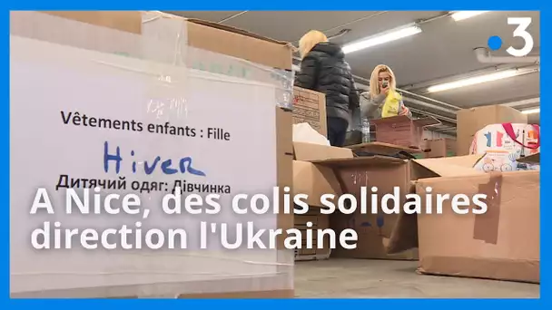 A Nice, une association vient en aide à la population restée en Ukraine