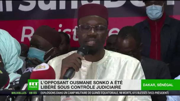 Sénégal : l’opposant Ousmane Sonko a été libérer sous contrôle judiciaire