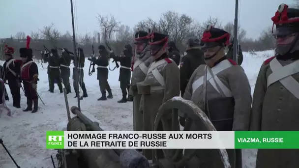 Des soldats russes et français inhumés ensemble deux siècles après la retraite de Russie