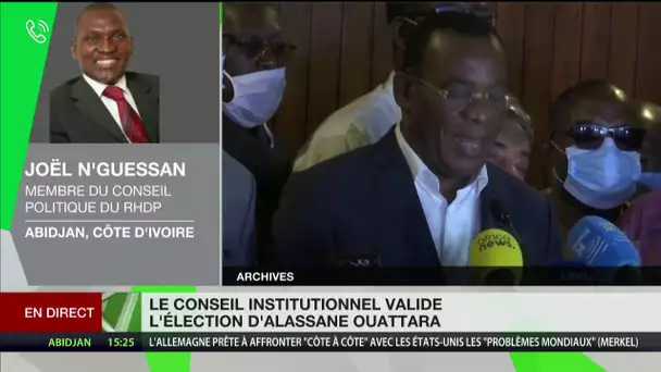 L’élection d’Alassane Ouattara validée : «Le vote est crédible et accepté par la population»