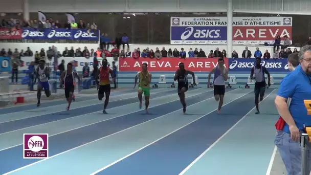 Nantes 2015 : Finale 60 m Cadets (Luc Bertrand en 6&#039;&#039;93)