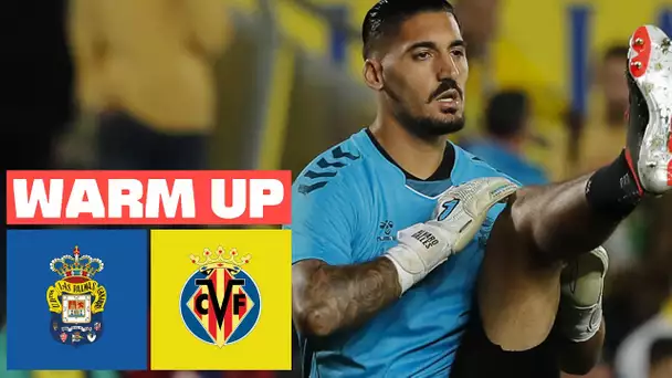 Calentamiento UD Las Palmas vs Villarreal CF