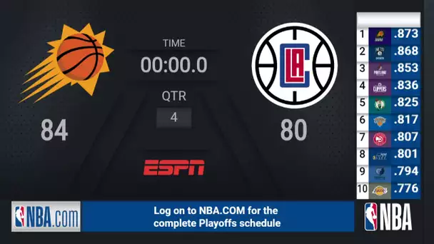 Suns @ Clippers WCF Game 4 | NBA Playoffs on ESPN Live Scoreboard