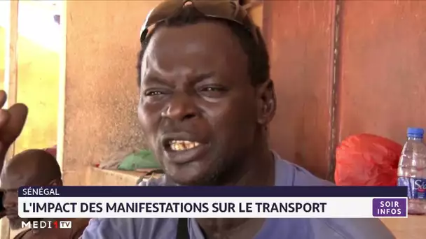 Sénégal: l´impact des manifestations sur le transport
