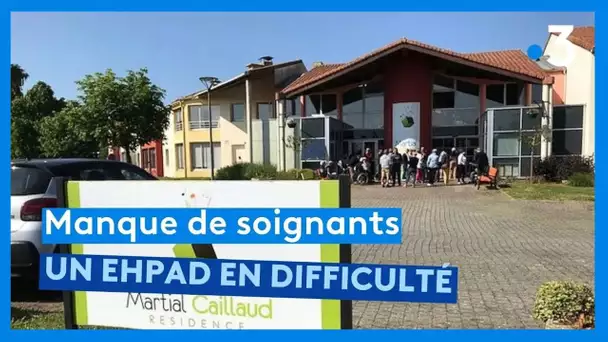 Des résidents contraints de quitter temporairement un EHPAD en Vendée par manque de personnels.