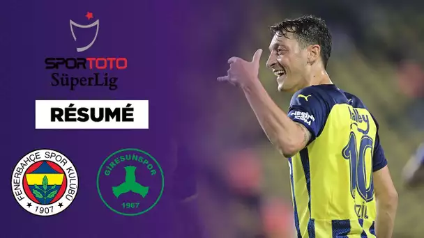 🇹🇷 Résumé - SüperLig : Le Fener victorieux, Ozil buteur