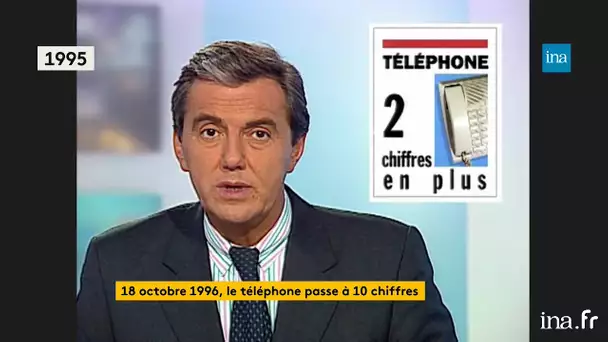 18 octobre 1996, le téléphone passe à 10 chiffres | Franceinfo INA