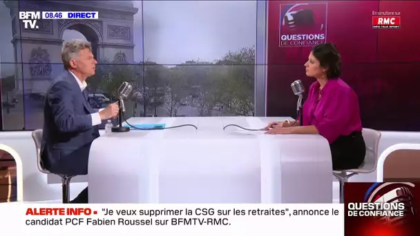 Roussel : "Une enseignante, c'est important et ça a besoin d'être augmentée"