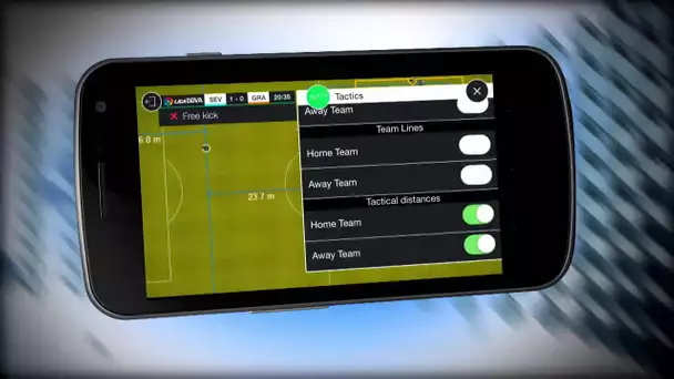 #VirtualArena The La Liga App to analyze games in real time for Android