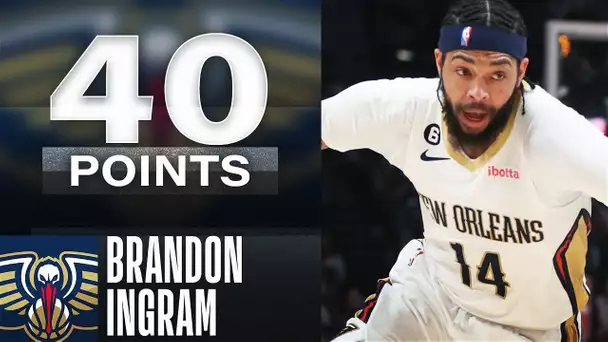 Brandon Ingram Scores SEASON-HIGH 40 Points In Pelicans W! | March 1, 2023