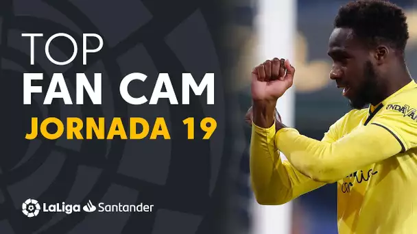 LaLiga Fan Cam Jornada 19: Alderete, Joselu & Boulaye Dia