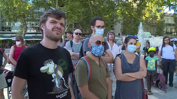 A Montpellier, les enseignants et chercheurs du secteur public se mobilisent contre un projet de loi