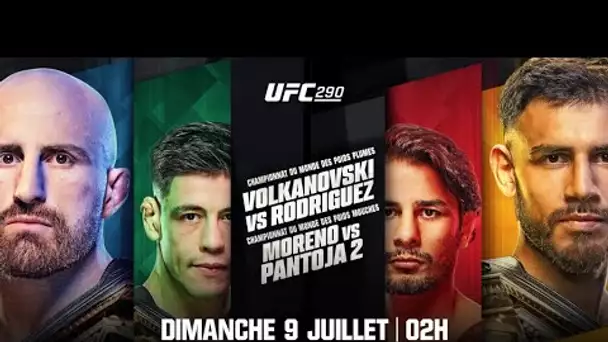 Bande-annonce UFC 290 : L'énorme défense de ceinture pour Volkanovski (dimanche 2h RMC Sport 2)