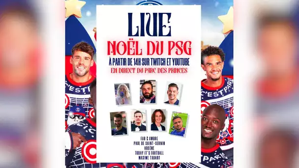 🎄🎁 Le Noël du Parc avec Fabrice, AF5, Today it's Football, Paul de Saint Sernin et Maxime Tabart 🔴🔵