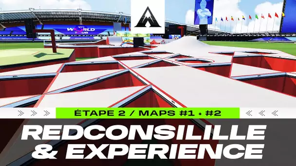 ASCENSION 2023 #11 : REDCONSILILLE & EXPERIENCE / Maps 1 et 2 (Mapping étape 2)