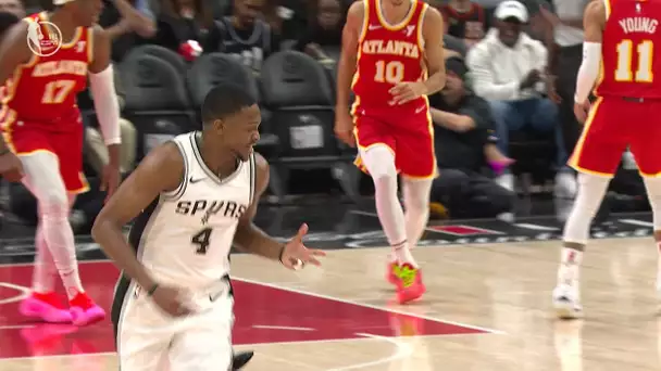 De'Aaron Fox Scores His First Bucket As A San Antonio Spur! 👀 | February 5, 2025