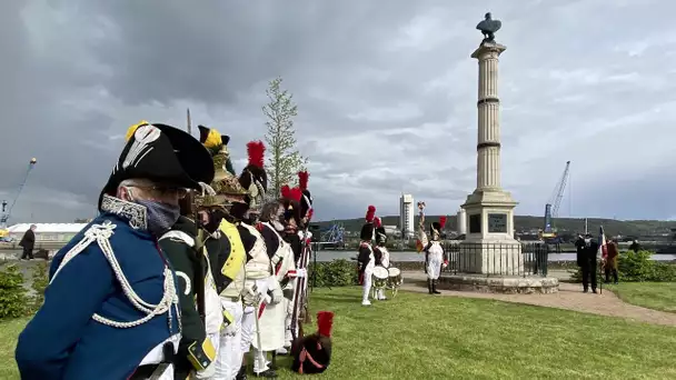 Cérémonie Napoléon près de Rouen au Val de la Haye