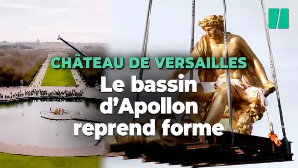 Au Château de Versailles, ces statues volent dans le ciel