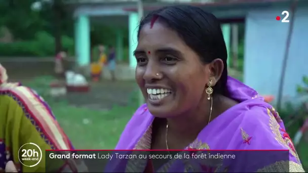 "Lady Tarzan", une femme au secours de la forêt en Inde