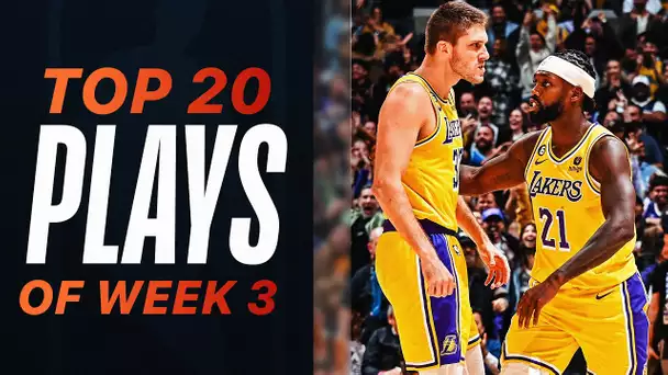 NBA's Top 20 Plays of Week 3 | 2022-23