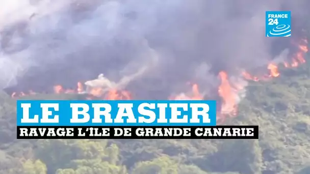 L'île espagnole voit 6 000 hectares de forêts partir en fumée