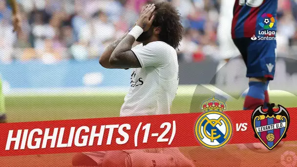Resumen de Real Madrid vs Levante UD (1-2)