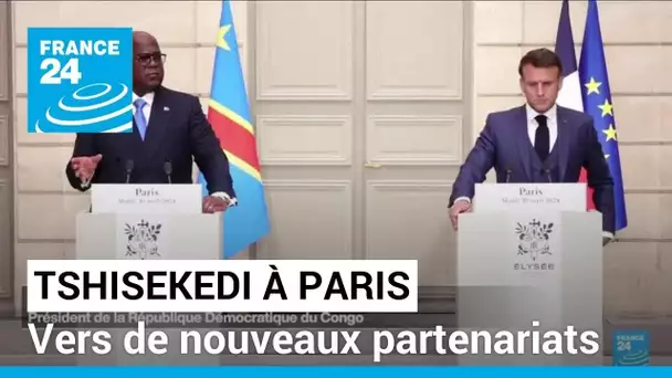 Rencontre Tshisekedi-Macron à Paris : vers de nouveaux partenariats • FRANCE 24