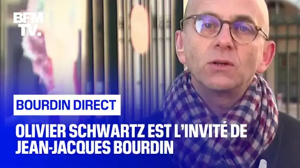 Olivier Schwartz face à Jean-Jacques Bourdin en direct
