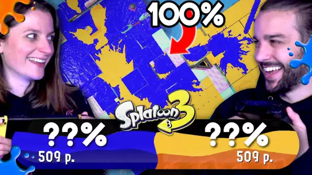 PEUT ON RECOUVRIR LA MAP A 100% SUR SPLATOON 3 ?