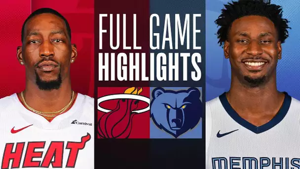 HEAT at GRIZZLIES | FULL GAME HIGHLIGHTS | November 8, 2023