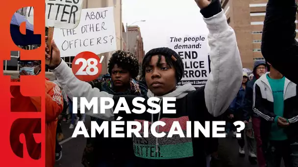 Mort de Tyre Nichols : les États-Unis dans l’impasse des violences policières ? - 28 Minutes - ARTE