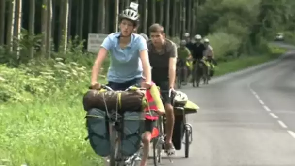 Toute la famille pour 800 km à vélo !