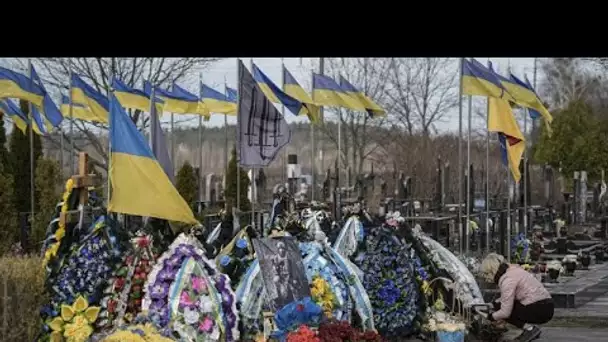 Des villes ukrainiennes ont été ciblées le jour anniversaire de la libération de Boutcha
