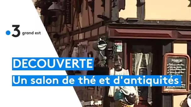 "Au charme du passé", un salon de thé et d'antiquités installé à Bouxwiller