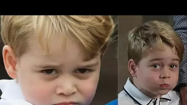 Les 10 moments les plus drôles du prince George qui montrent qu'il était comme le prince Louis effro