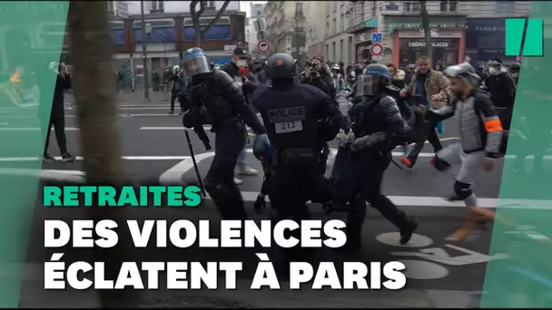 Grève du 23 mars : les images des heurts à Paris