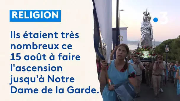 fête de l'Assomption : de très nombreux fidèles rassemblés à Notre-Dame de la Garde