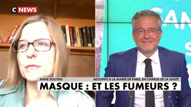 Anne Souyris : «Il est interdit de fumer dans la rue, il est interdit d’enlever le masque»