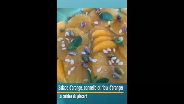 #RecetteConfinement 12 : salade d'orange, cannelle et fleur d'oranger 🍊