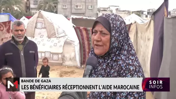 Bande de Gaza: Les bénéficiaires réceptionnent l’aide marocaine