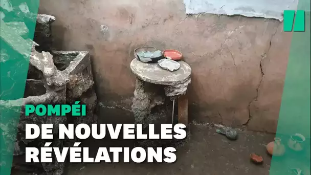 À Pompéi, de nouveaux trésors découverts par les archéologues