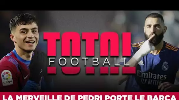 ⚽ Total Football : La merveille de Pedri, Benzema porte à nouveau le Real