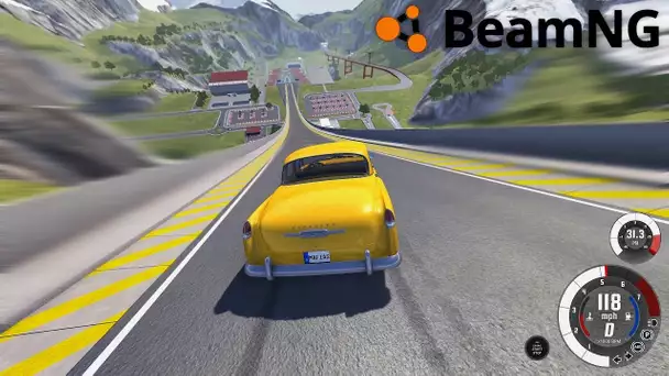 BeamNG Epic Crash, accidents and fails