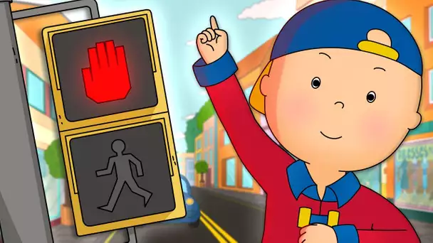 Chanson sur la sécurité | Caillou en Français