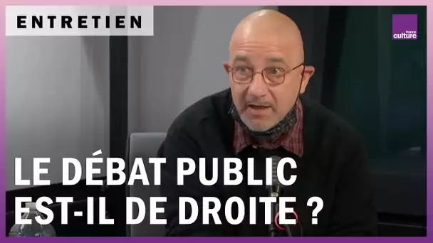 Débat public : un glissement de terrain à droite