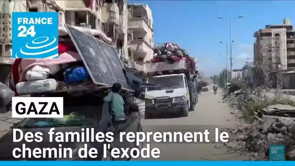 Gaza : Israël lance un "dernier avertissement" et bombarde l'enclave • FRANCE 24